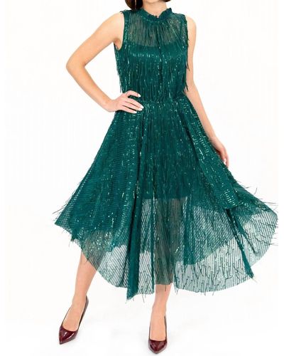 Eva Franco Shentel Dress - Green
