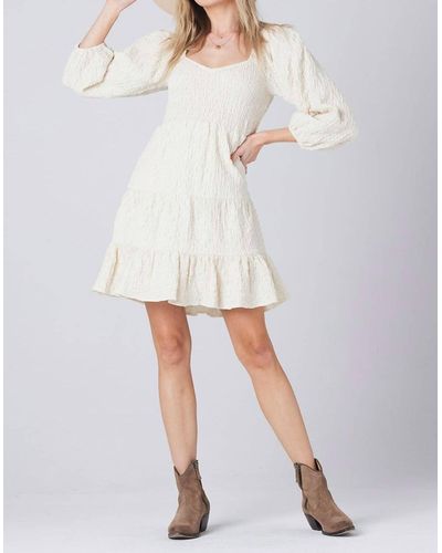 Saltwater Luxe Lane Mini Dress - White