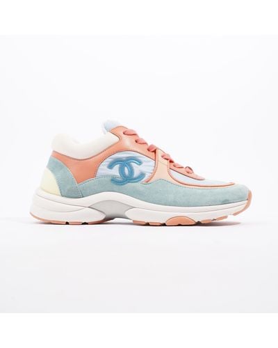 Chanel Cc Runners Light / Suede - Blue