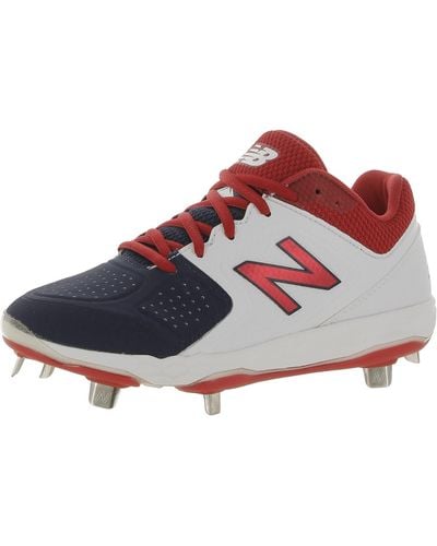 New Balance Softball Sport Cleats - Red