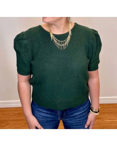Lucy Paris Kai Tie Sweater - Green