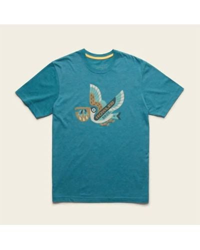 Howler Brothers Men Pelican Portage T Shirt - Blue