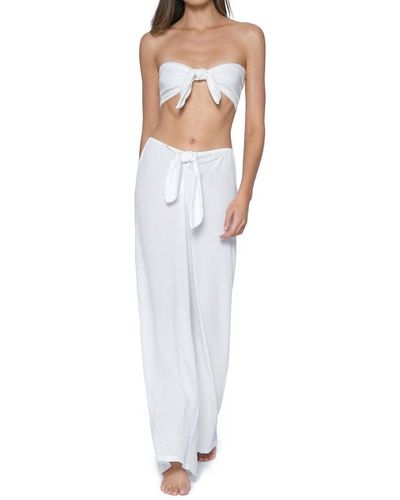 PQ Swim Amanda Stanton Pant In White