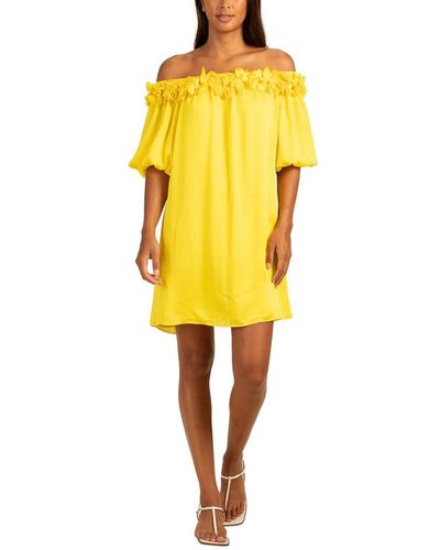 Trina Turk Gateway Dress - Yellow