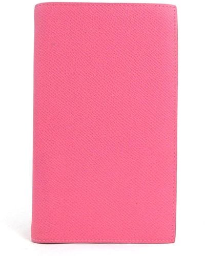 Hermès Leather Wallet (pre-owned) - Pink