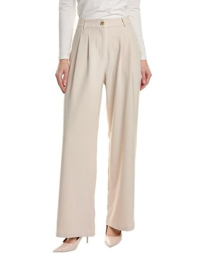 Line & Dot Mary Trouser - Natural