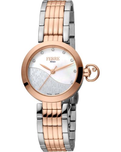 Ferré Fashion 28mm Quartz Watch - Gray