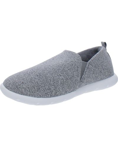 Isotoner Heathered Slip On Slip-on Sneakers - Gray