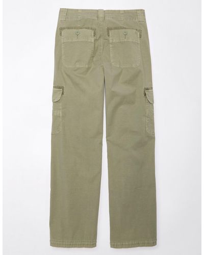 American Eagle Outfitters Ae Snappy Stretch Convertible baggy Cargo jogger - Green