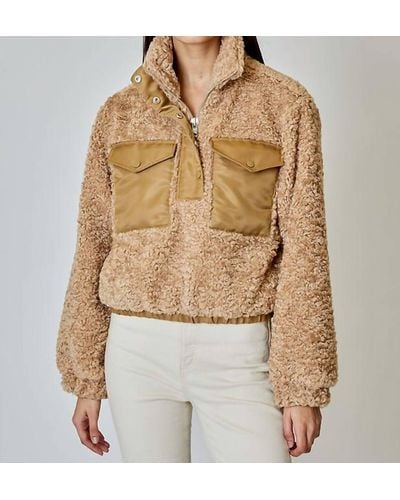 DH New York Maeve Pullover Jacket - Natural