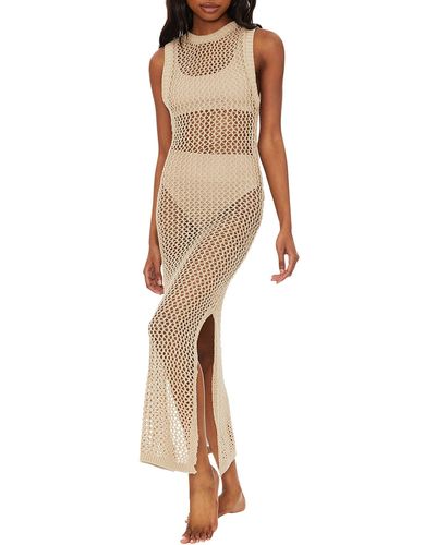 Beach Riot Holly Cover-up Dress - Natural