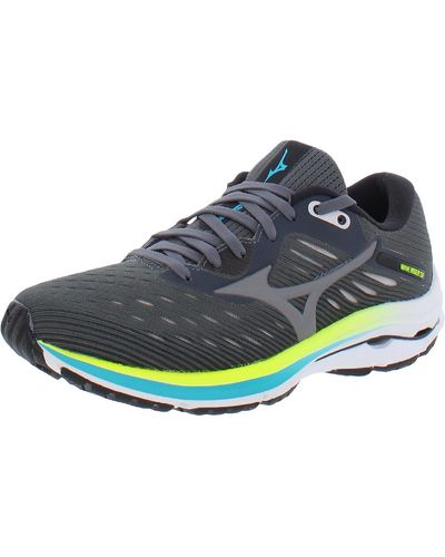 Mizuno Wave Rider 24 Fitness Workout Running Shoes - Blue