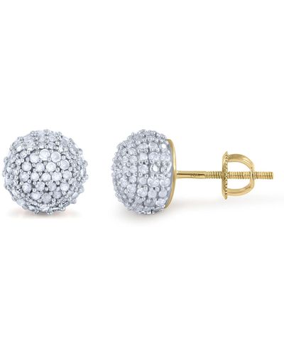 Monary 10k Gold Earrings - Metallic
