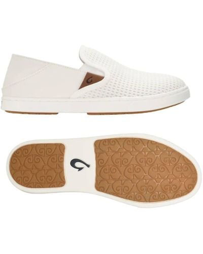 Olukai 's Pehuea Slip On Shoes - White