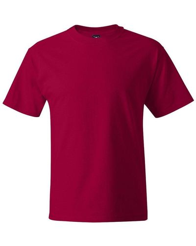 Hanes Beefy-t T-shirt - Purple