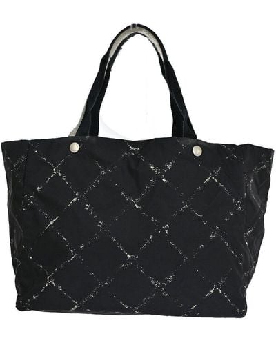 Chanel Fourre-tout Synthetic Tote Bag (pre-owned) - Black