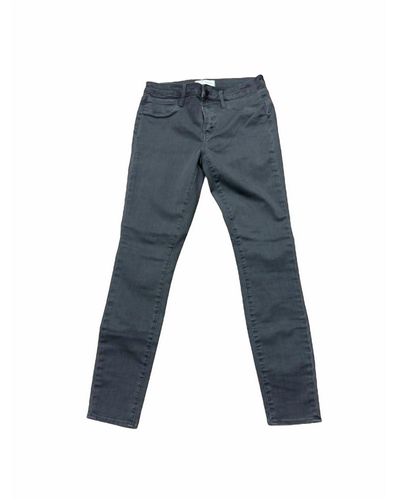 Articles of Society Mid Rise Ankle Skinny In Fairbanks - Blue