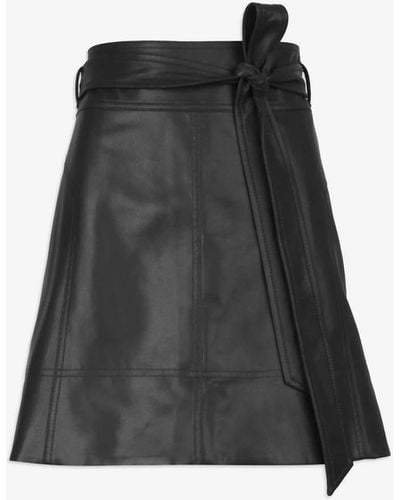 Tanya Taylor Courtney Mini Skirt - Black