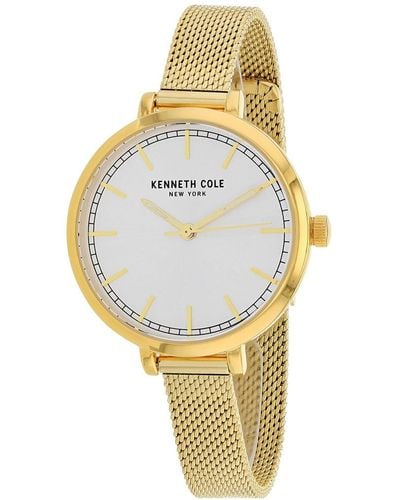 Kenneth Cole Silver Dial Watch - Metallic
