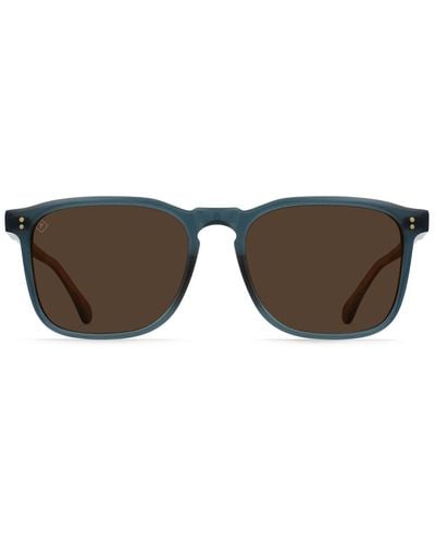 Raen Wiley Pol S285 Square Polarized Sunglasses - Black