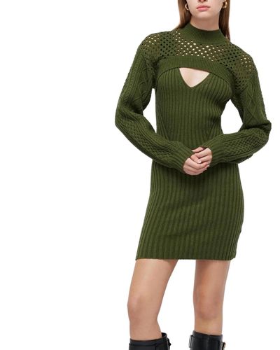 Jonathan Simkhai Danielle Mini Dress - Green