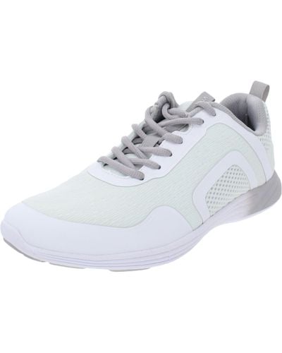 Vionic Jojo Ombre Fitness Lace Up Athletic And Training Shoes - White
