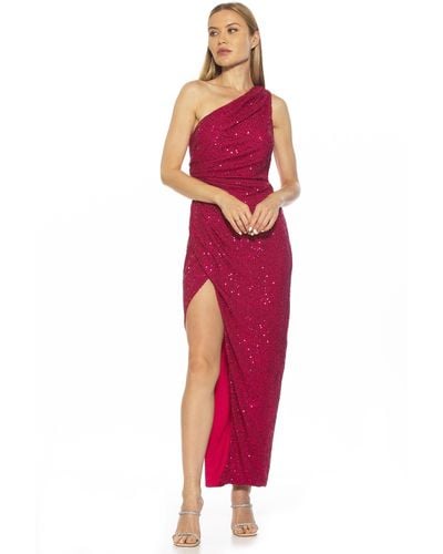 Alexia Admor Alessi Sequin Gown - Red