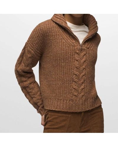 Prana Laurel Creek Sweater - Brown
