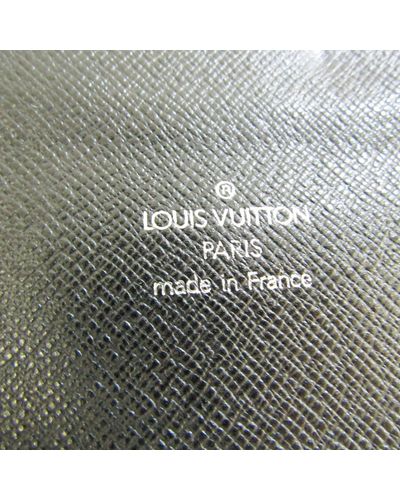 Louis Vuitton Etui Pour Clés 4 Leather Wallet (pre-owned) in Black for Men