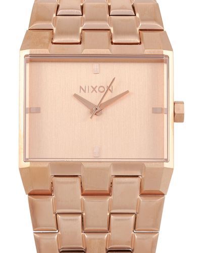 Nixon Ticket Ii All Rose Gold 34mm Watch A1262-897 - Multicolor