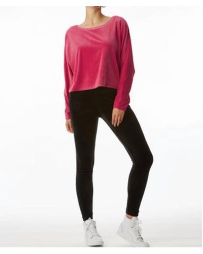 Juicy Couture Velour Dolman Pullover - Red