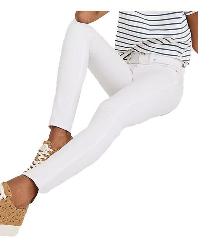 Madewell Mid-rise Cali Demi Bootcut Jeans - White