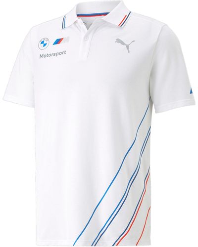 PUMA Bmw M Motorsport Team Polo Shirt - White