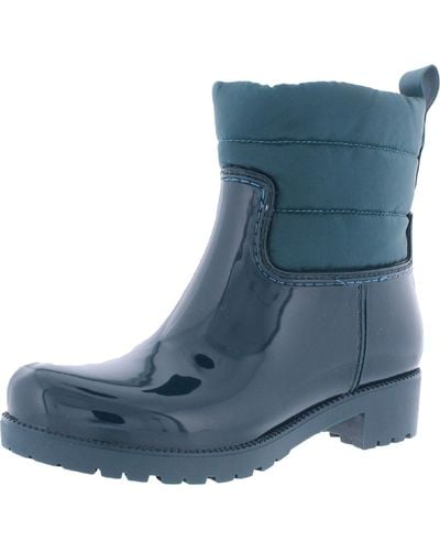 Charter Club Patent Ankle Winter & Snow Boots - Blue