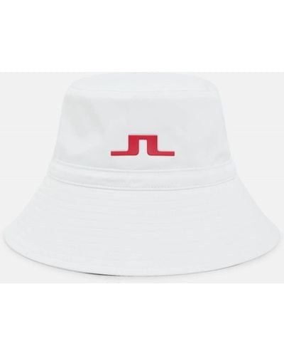 J.Lindeberg Siri Bucket Hat - White