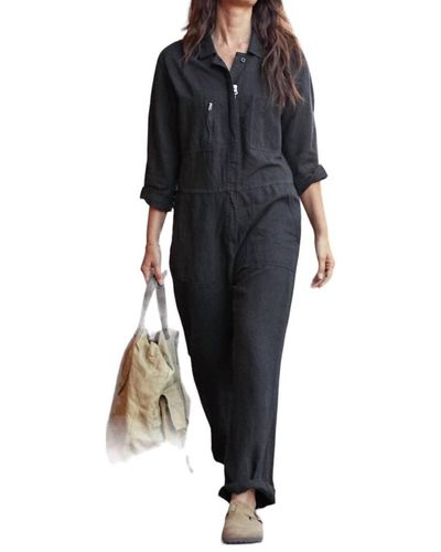 Outerknown Station Jumpsuit - Black