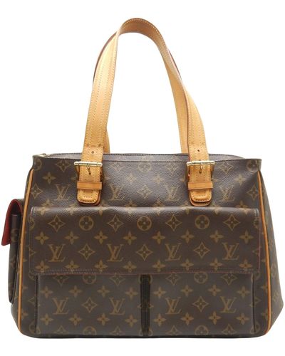 Louis Vuitton Multipli Cité Canvas Tote Bag (pre-owned) - Brown