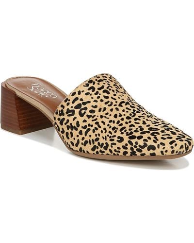Franco sarto hotsell leopard mules
