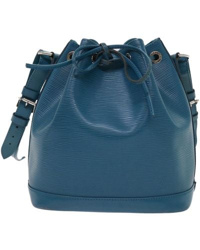 Louis Vuitton Noé Leather Shoulder Bag (pre-owned) - Blue
