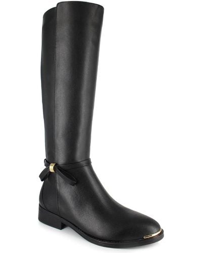 Nanette Lepore Margaux Leather Knee-high Boots - Black