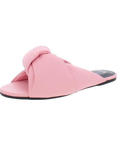 Marc Fisher Olgalia Dressy Slip On Slide Sandals - Pink