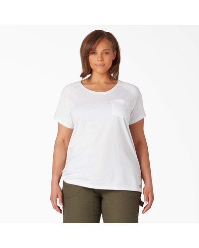 Dickies Plus Cooling Short Sleeve T-shirt - White