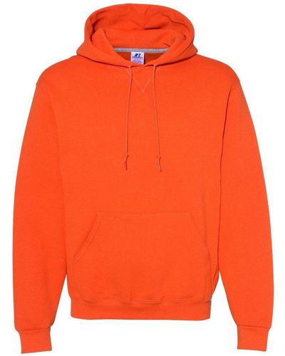 Russell Dri Power Hooded Sweatshirt - Orange