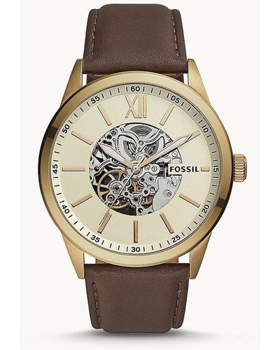Fossil Flynn Automatic - Brown