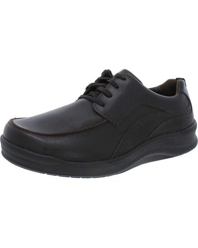 SAS Move On Leather Casual And Fashion Sneakers - Black