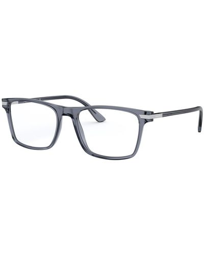 PRADA PR 10ZS 18D5Z1 Blue Marble Polarized Grey Men's 54 mm Sunglasses