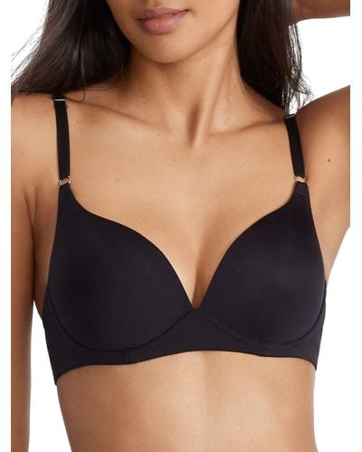Vanity Fair Ego Boost Wire-free Push-up Bra in Natural