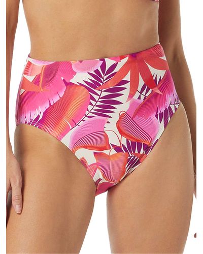 Coco Reef Contours Thrive High-waist Bikini Bottom - Pink