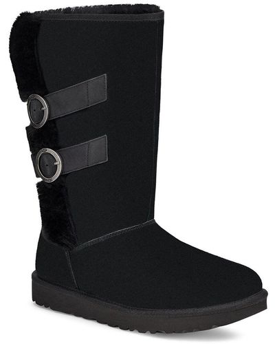 UGG Aletheia Leather Boot - Black