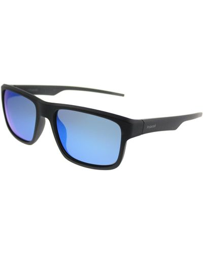 Polaroid Pld 3018/s Dl5 Jy Rectangle Sunglasses - Blue